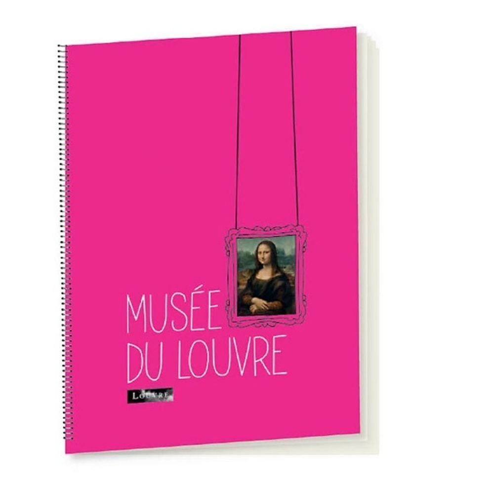 Leonardo da Vinci Spiral Notebook - Picture Rail Mona Lisa